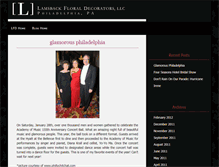 Tablet Screenshot of blog.lamsbackfloral.com