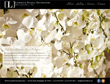 Tablet Screenshot of lamsbackfloral.com